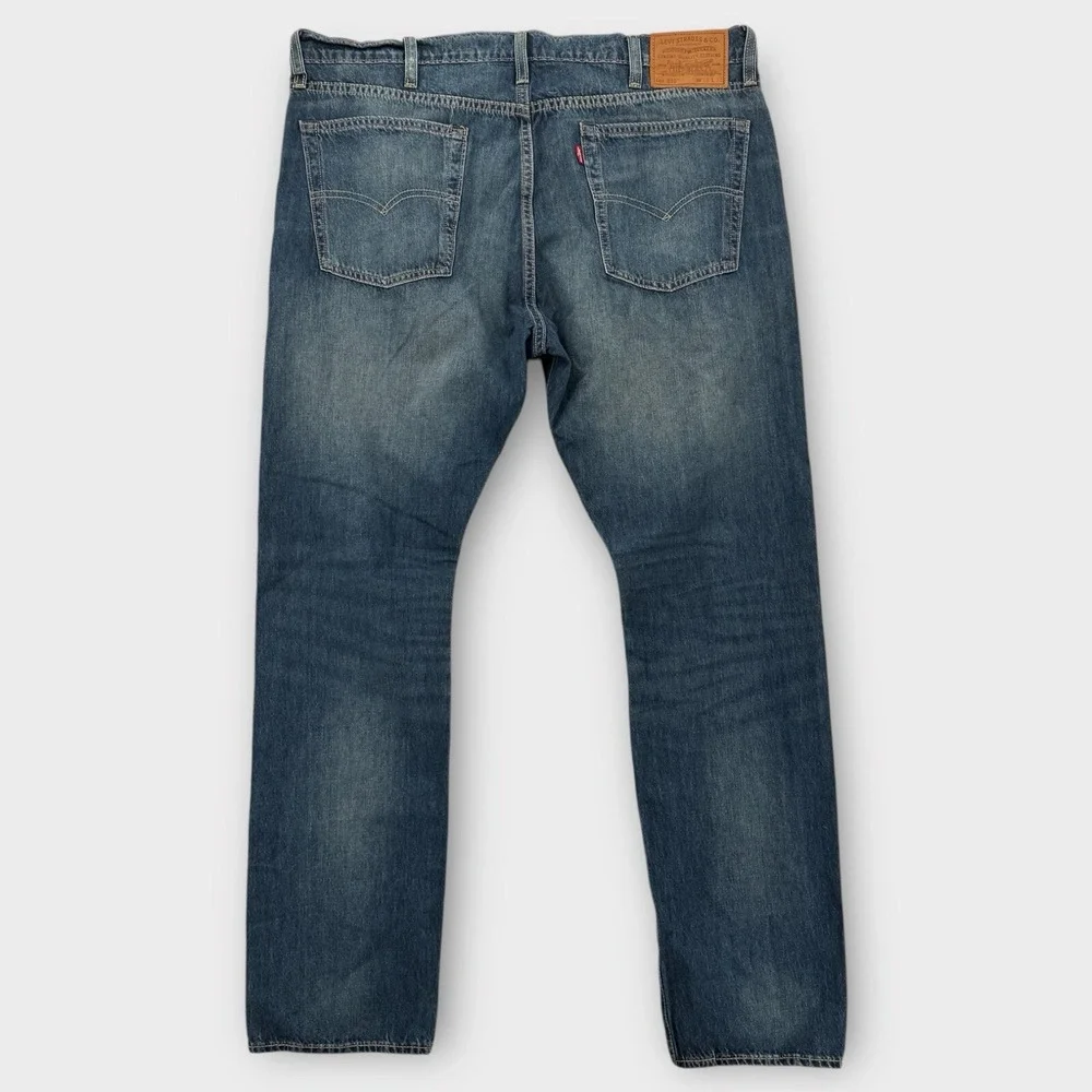 Levis‎ Lot 510 Jeans Performance Mens 38x32 Lightweight Big E Slim Medium Wash